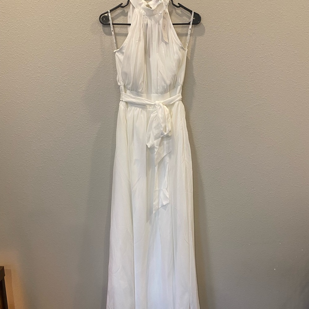 “Vision of Radiance” Mock Neck Dress